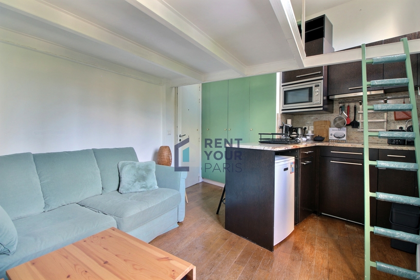 Location Appartement 17m2 Paris 18