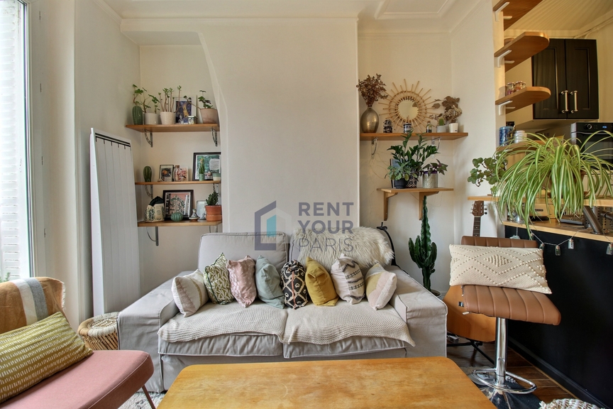 Image 4 de Location Appartement 32m2 Paris 19