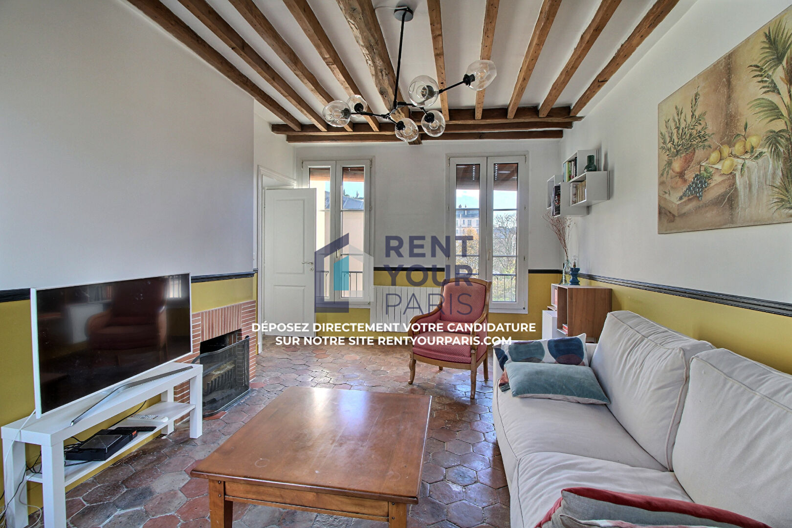 Image 2 de Location Appartement 51m2 Paris 15