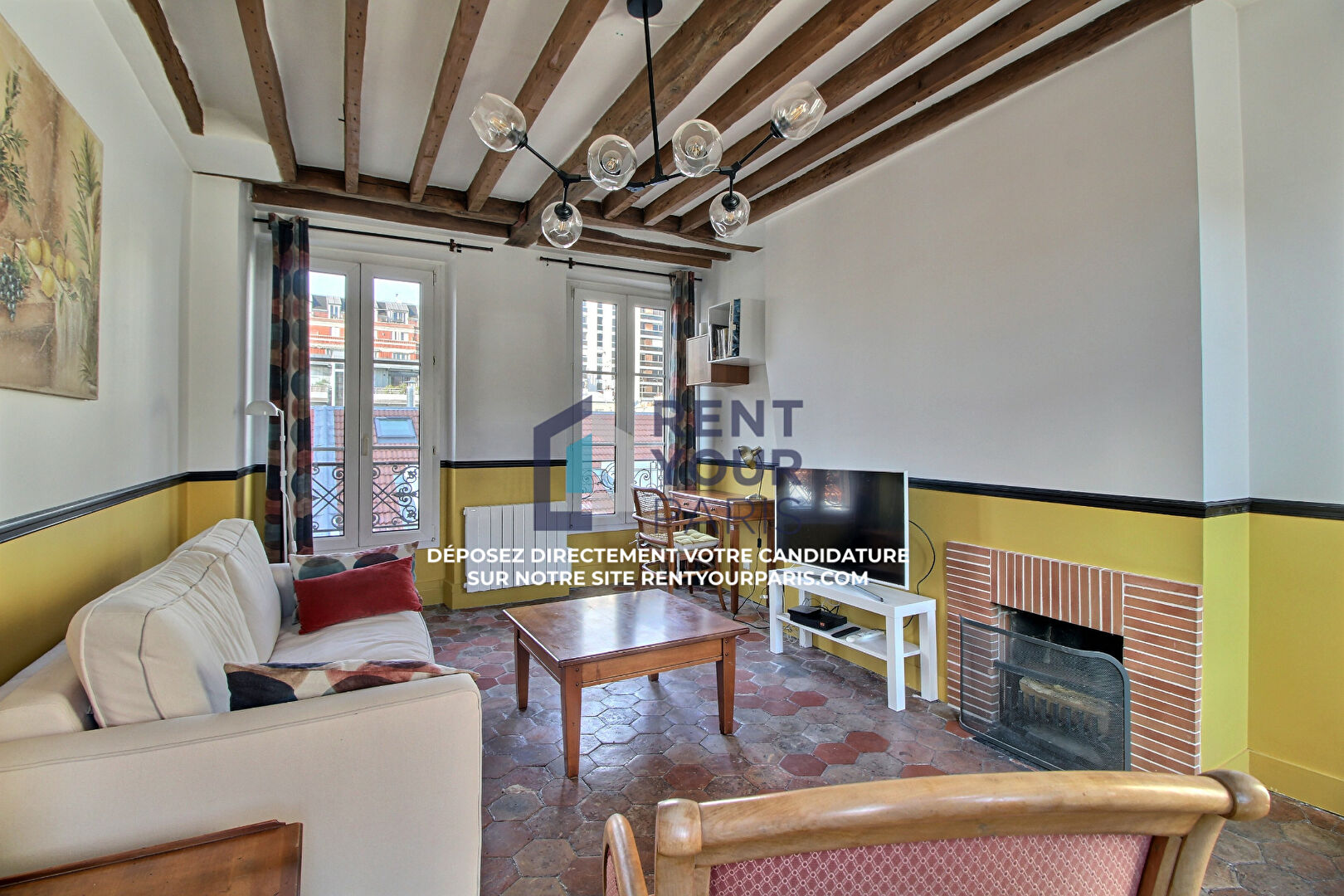 Image 4 de Location Appartement 51m2 Paris 15