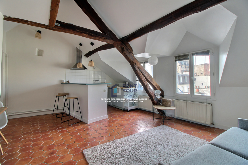 Image 2 de Location Appartement 28m2 Paris 17
