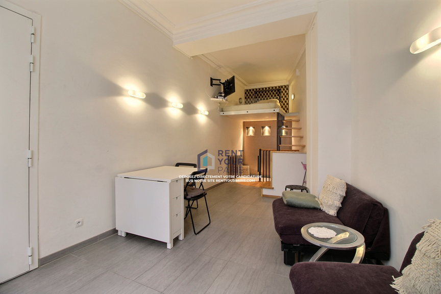 Image 2 de Location Appartement 15m2 Paris 8