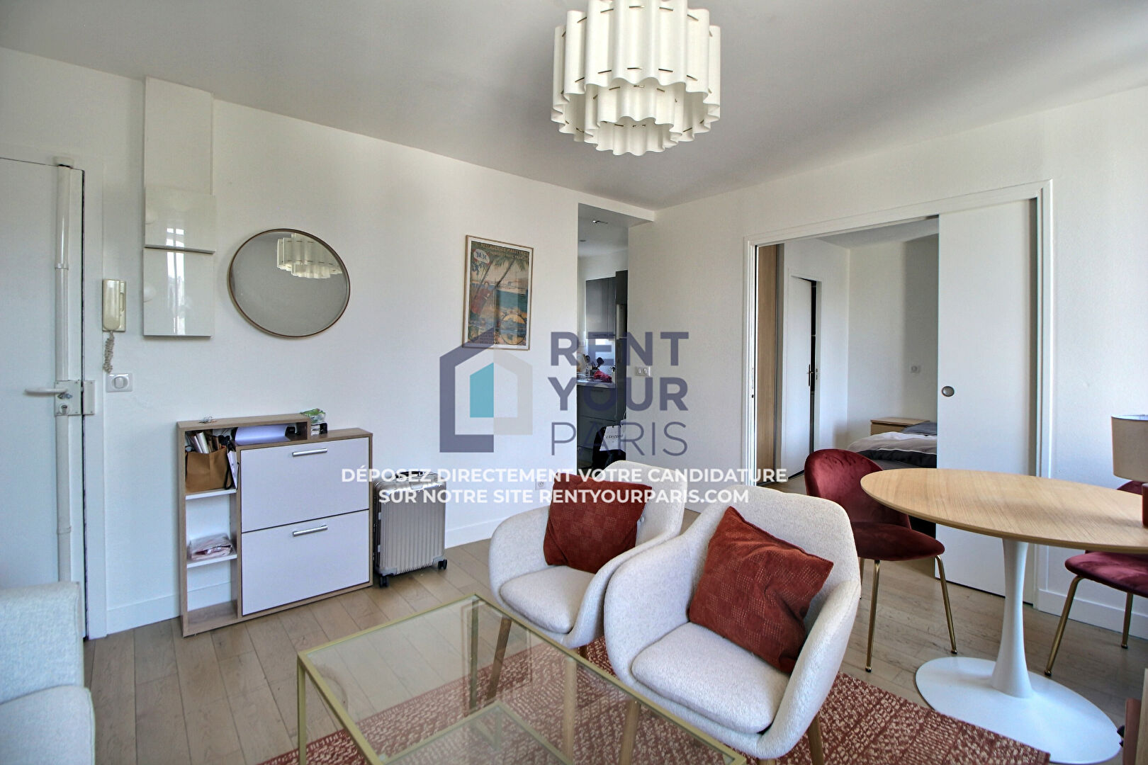 Image 2 de Location Appartement 33m2 Paris 8