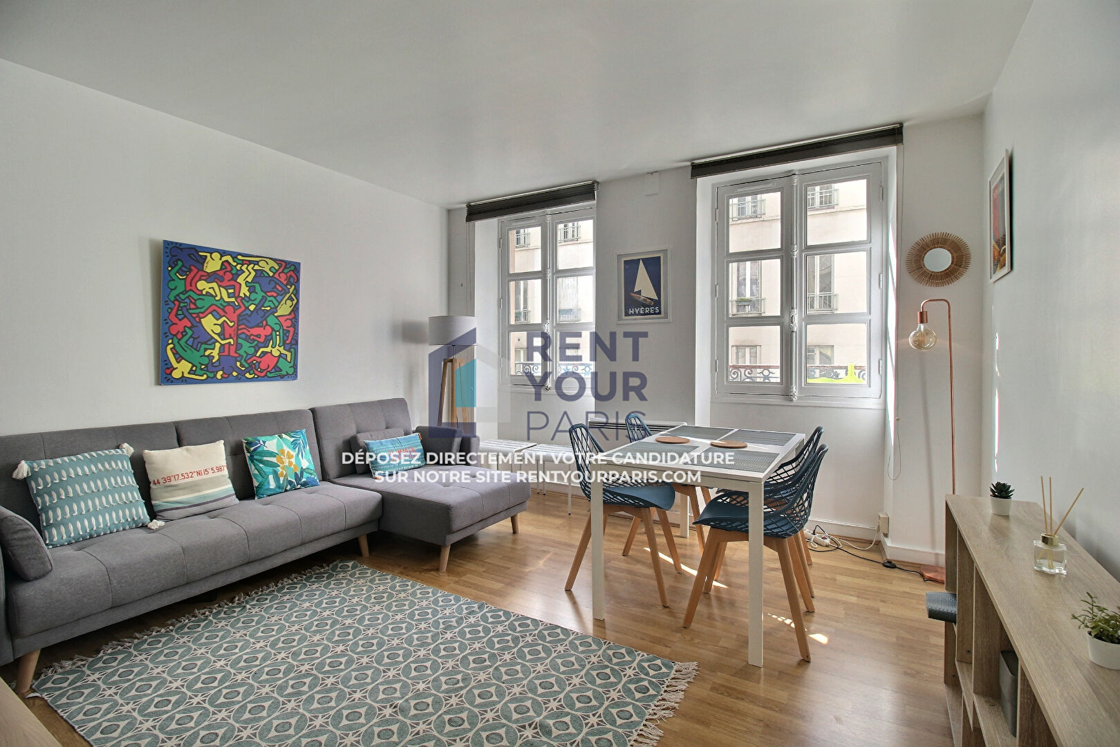 Location Appartement 37m2 Paris 5