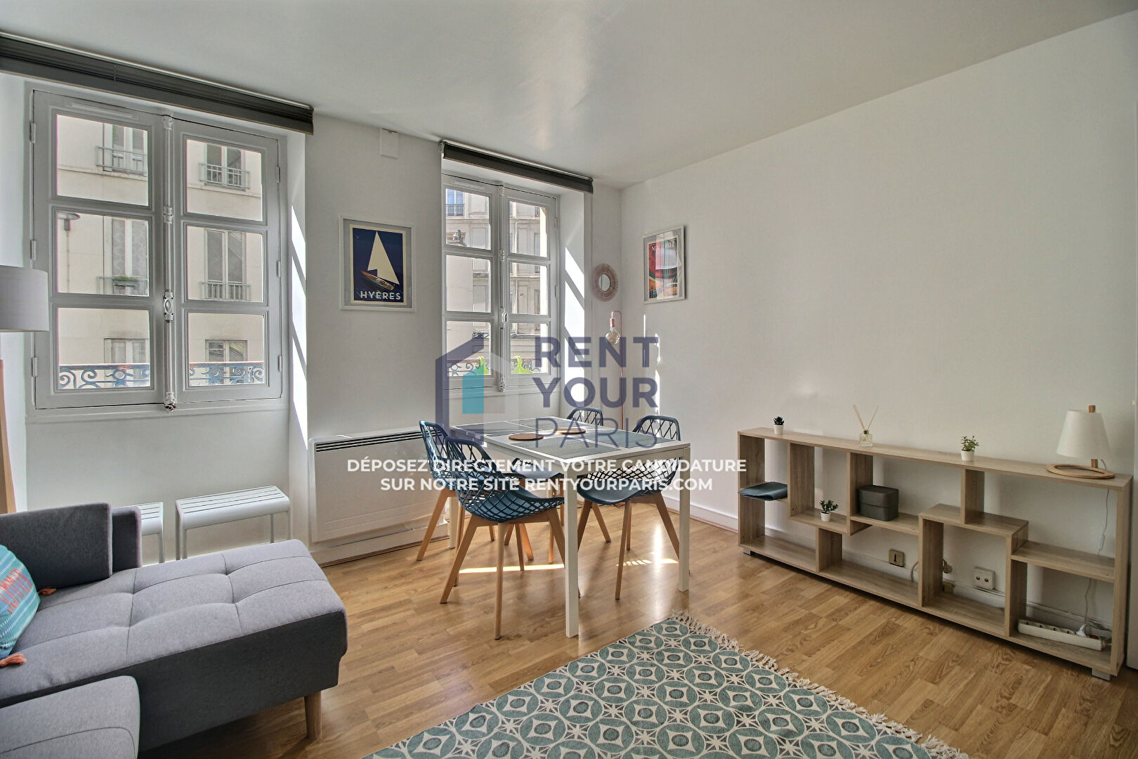 Image 2 de Location Appartement 37m2 Paris 5