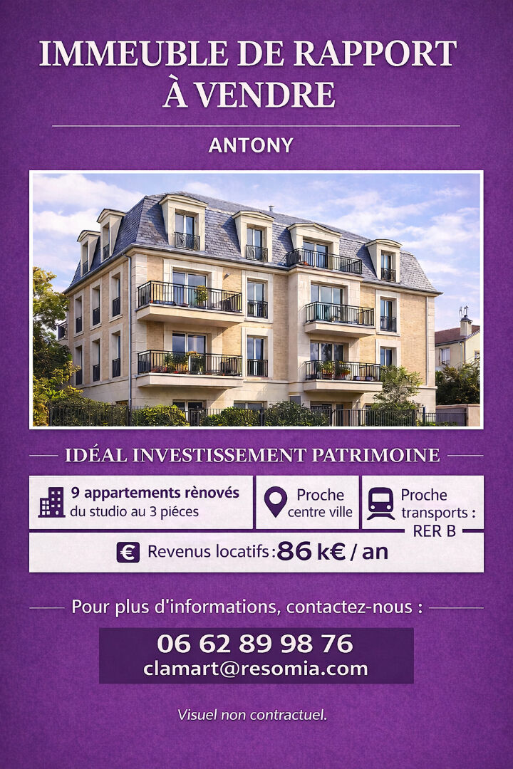 Agence immobilière de RESOMIA IMMOBILIER CLAMART