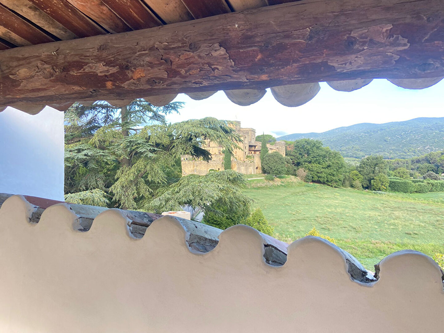 Photo Duplex avec toit- terrasse Vue Château de Lourmarin image 4/4