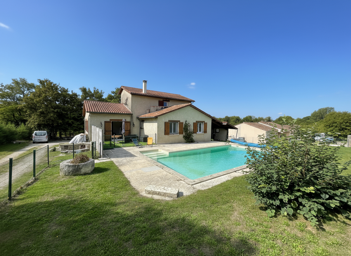 Maison Aussac Vadalle 5 pièce(s) 164 m2 environ