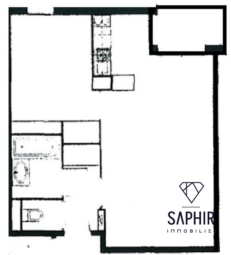 Photo Appartement T2 au dernier étage avec place de parking - Arènes Romaines (proche tramway) image 4/6