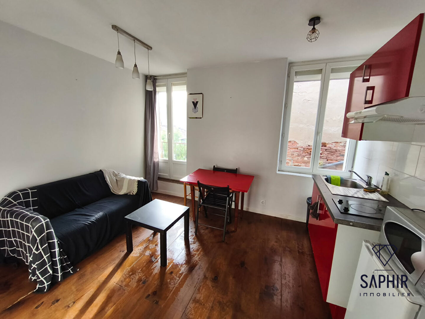 Appartement  T1bis avec chambre séparée