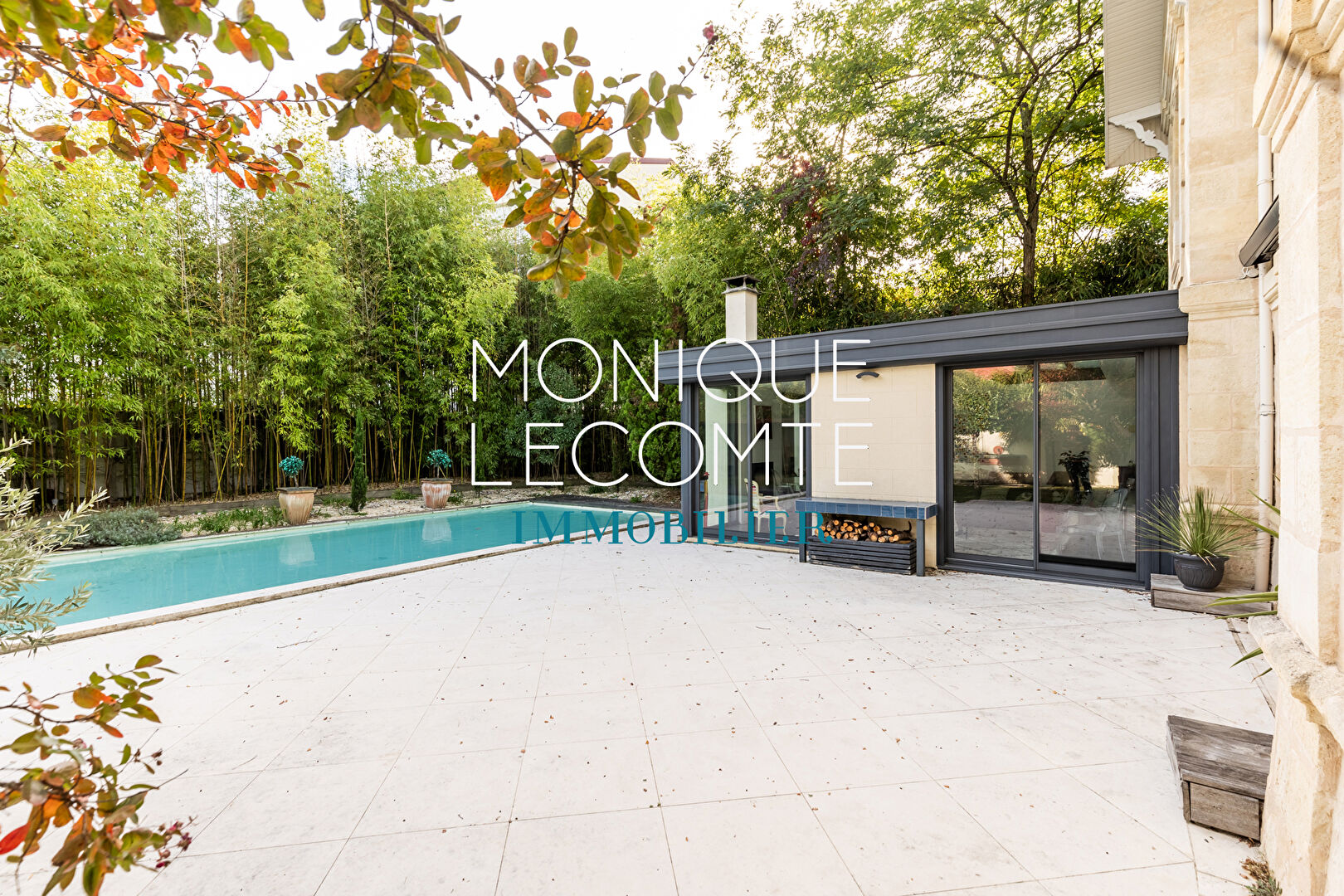 Photo BORDEAUX - TALENCE - Belle propriété en pierre 180m2 - Jardin - Piscine - Garage image 2/6
