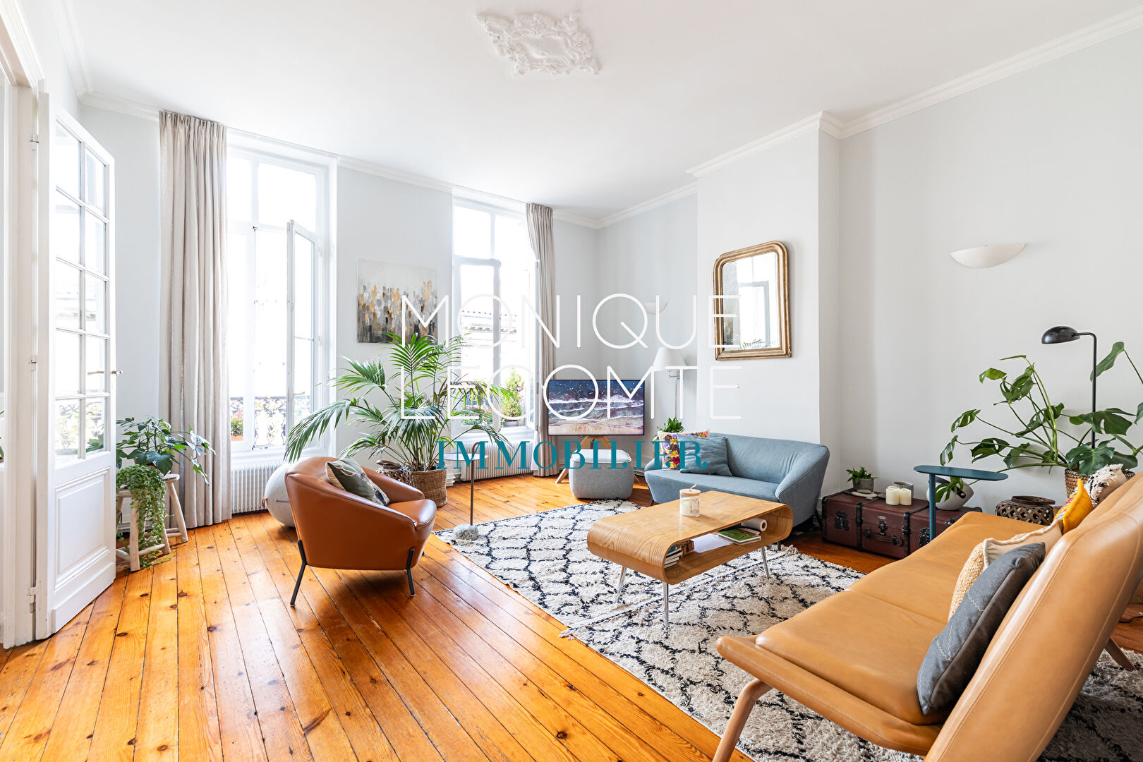 Photo BORDEAUX CENTRE - JARDIN PUBLIC - Bel Appartement 5 pièces 170 m2 image 2/6