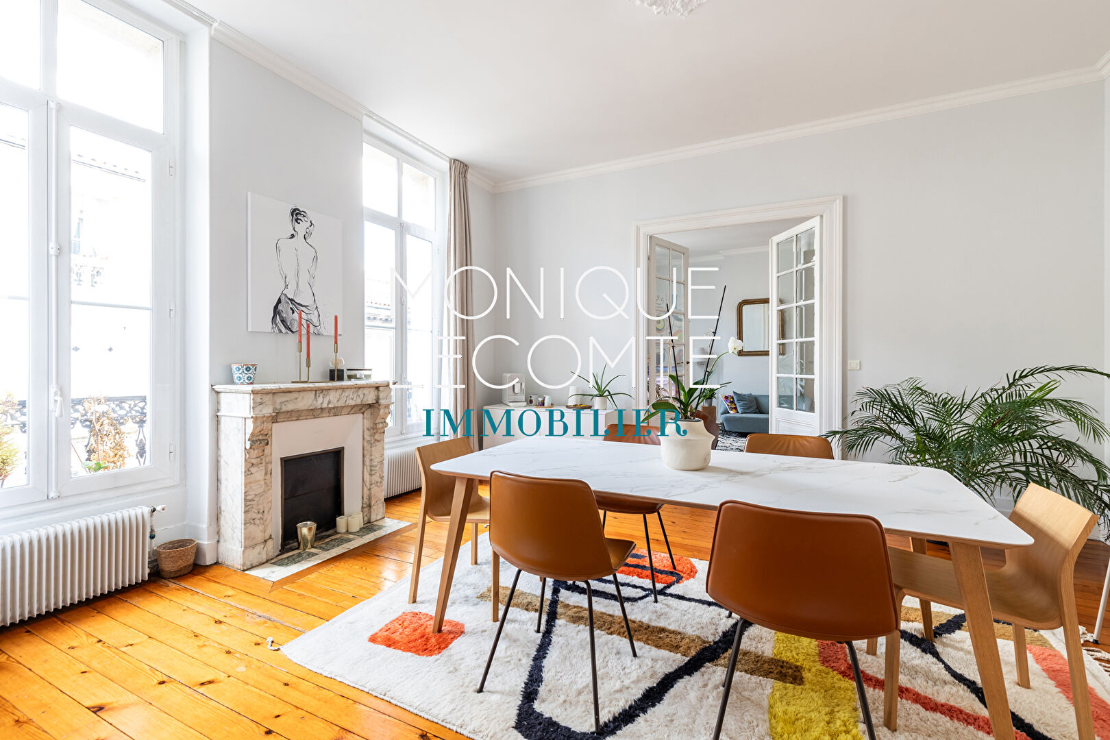 Photo BORDEAUX CENTRE - JARDIN PUBLIC - Bel Appartement 5 pièces 170 m2 image 4/6