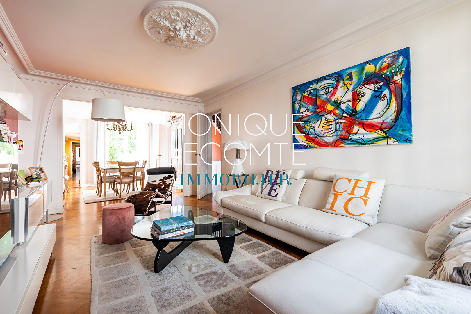 Photo BORDEAUX-CAUDÉRAN - MAISON PIERRE 170 m2  -  4 CHAMBRES - JARDIN - PISCINE - GARAGE image 2/6