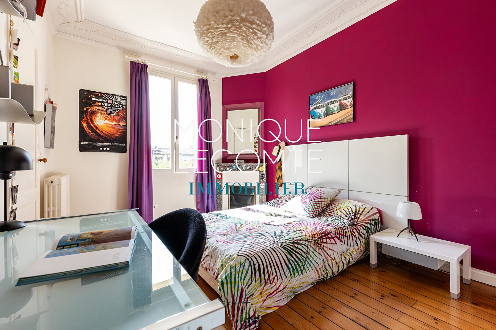 Photo BORDEAUX-CAUDÉRAN - MAISON PIERRE 170 m2  -  4 CHAMBRES - JARDIN - PISCINE - GARAGE image 6/6