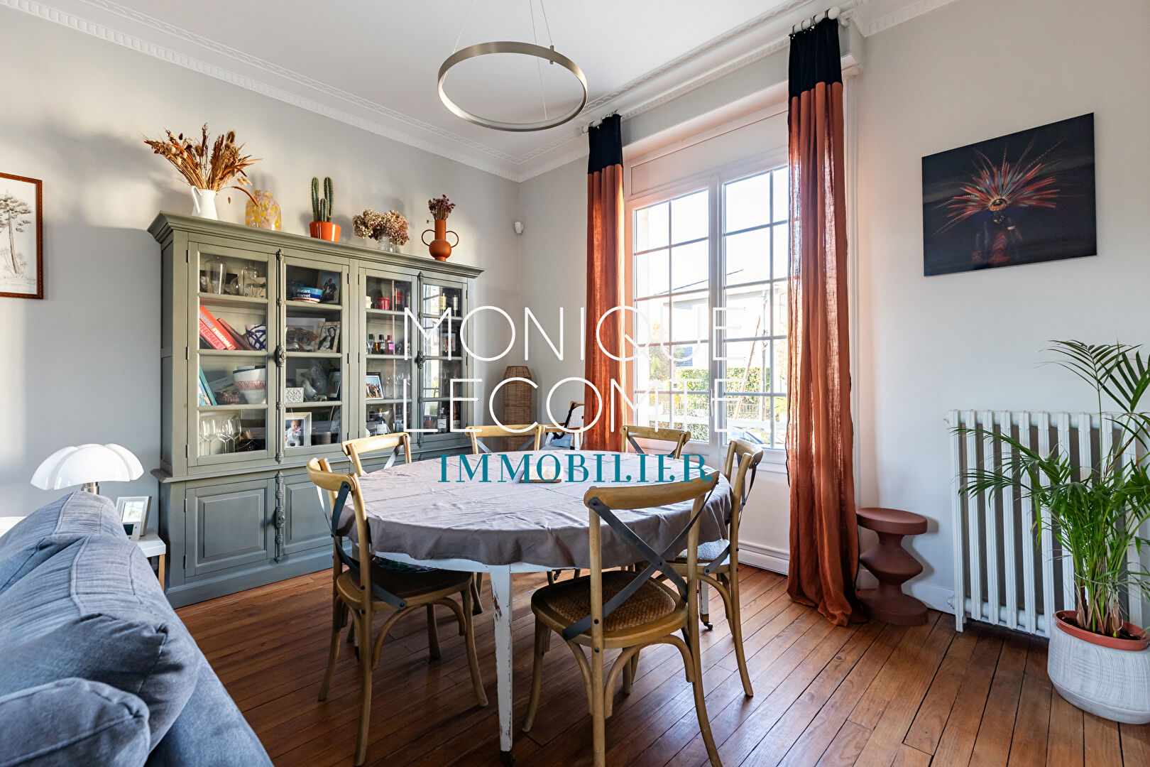 Photo BORDEAUX - LE BOUSCAT - Parc Bordelais - Maison Art Déco 135 M2 - 4 chambres - Jardin - Garage - J image 4/6