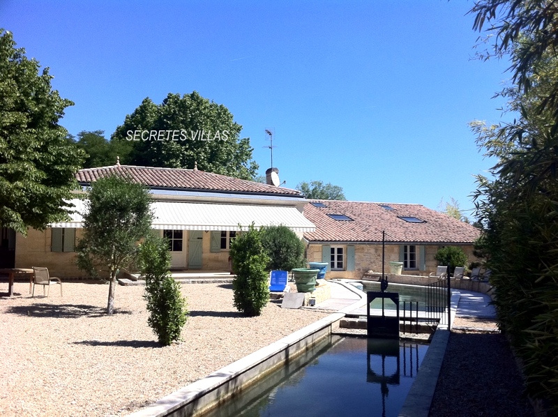 Photo  FARGUES ST HILAIRE SUPERBE  MOULIN  EN PIERRE RENOVE DU 18E image 2/6