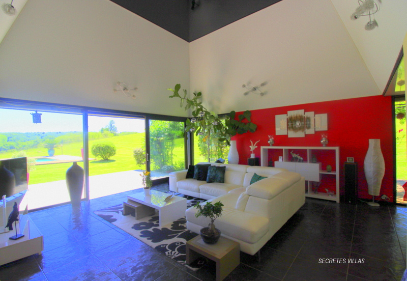 Photo SALLEBOEUF VILLA D'ARCHITECTE 238M2 SUR PARC 1,3 HA AVEC VUE image 6/6