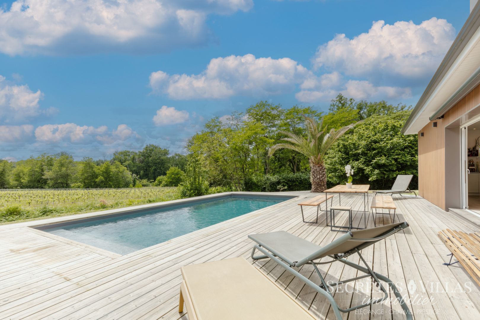 Photo SAINT LOUBES MAISON 170M2  PLAIN PIED SUR  5330M2 AVEC VUE image 3/6