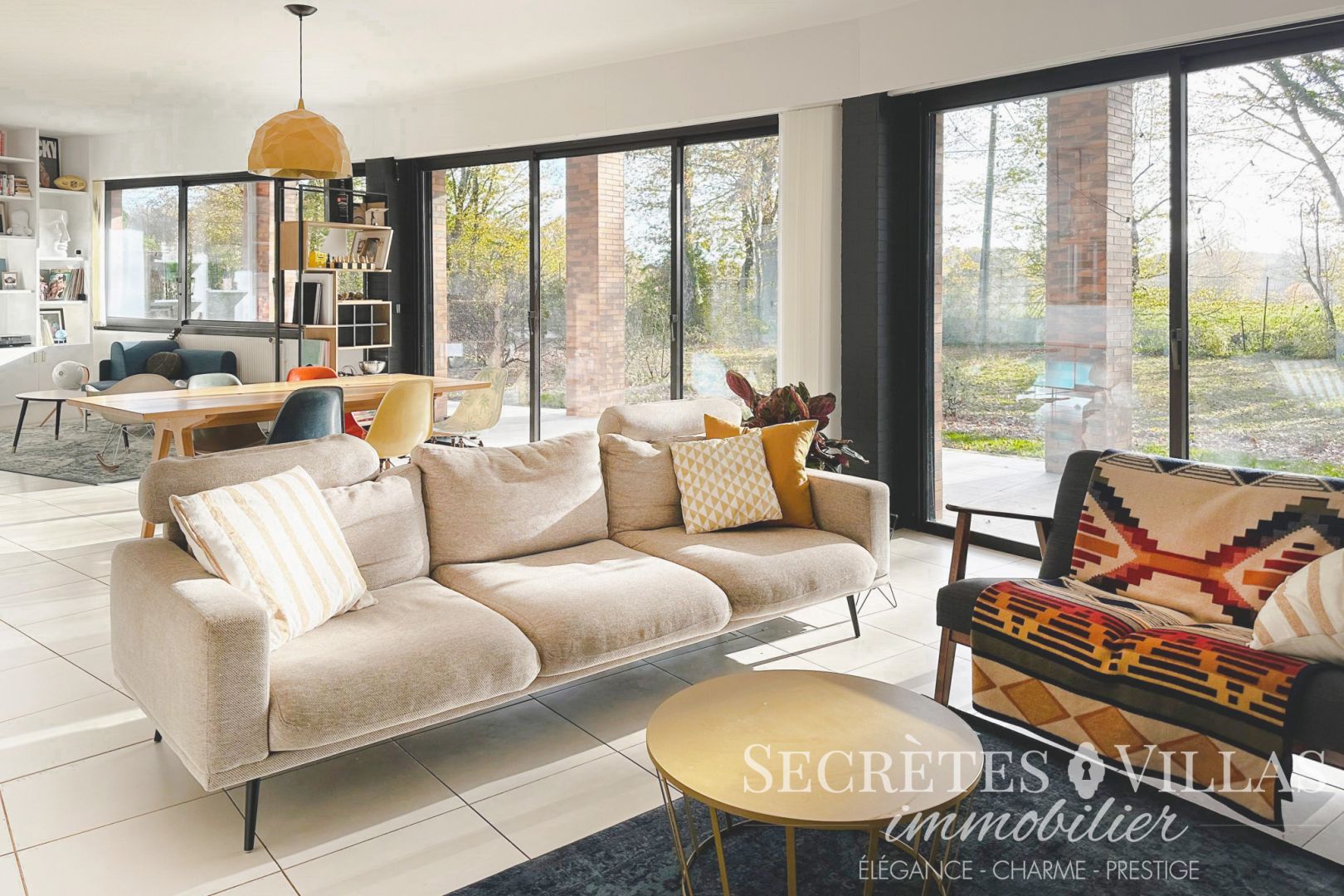 Photo CREON VILLA ARCHITECTE 333M2 PARC 1,6HA PISCINE INTERIEURE image 6/6