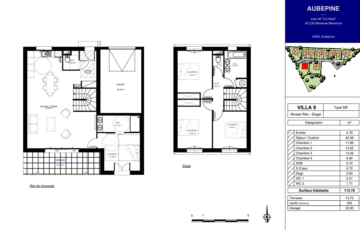 Photo Maison Bénesse-Maremne 5 pièces 113m² image 3/5