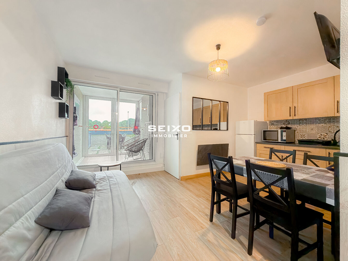 Appartement Capbreton T2 34m² vue port