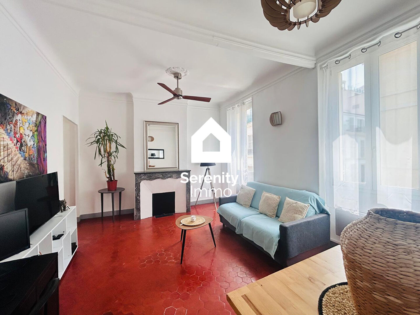 Appartement Marseille (13001) quartier Opéra type 2 pièce(s) 51.41 m2