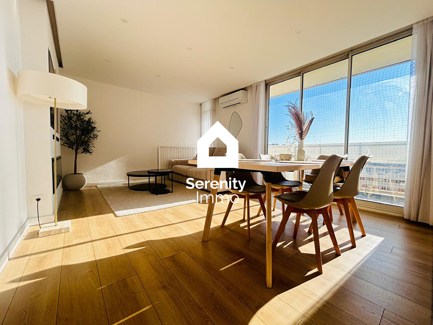 Marseille 13015 Appartement 4 pièces avec balcon et vue mer