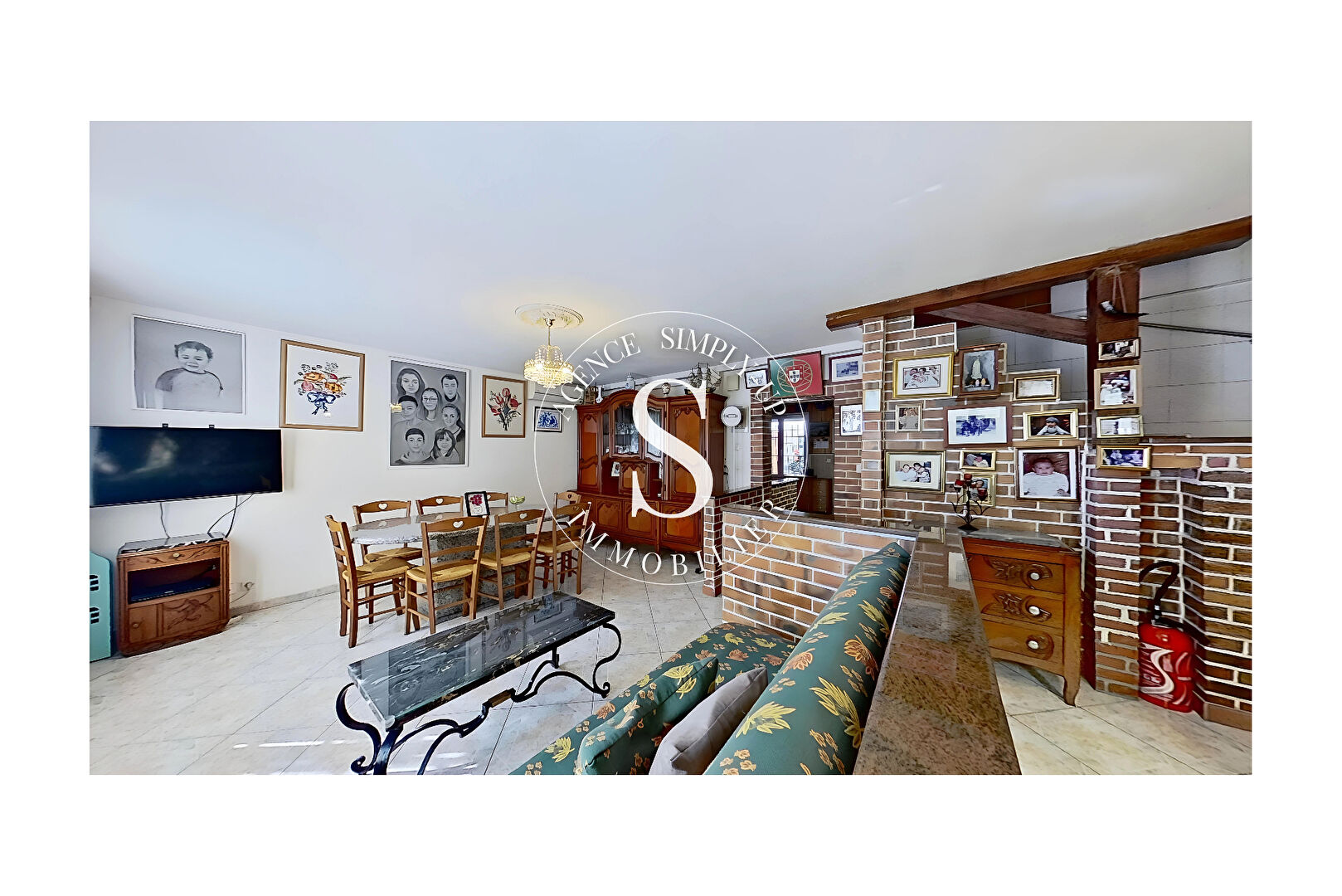 Maison 120 m2  + sous sol total rue Robespierre Bagnolet