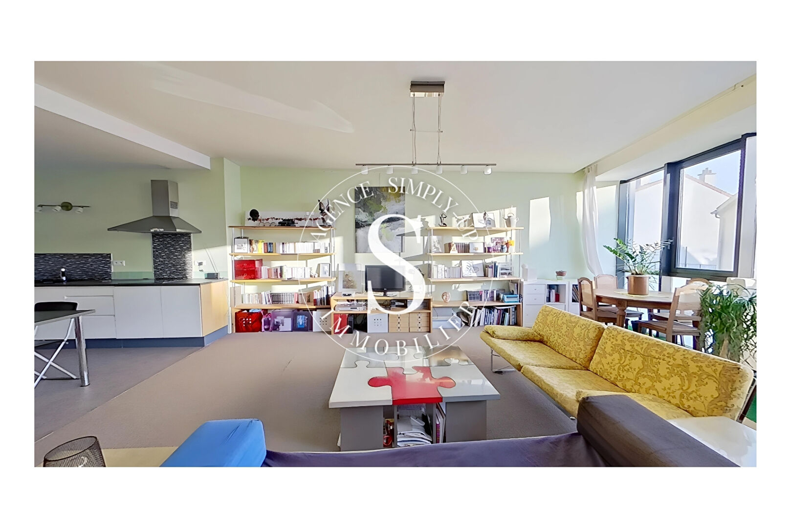 Appartement/ Esprit Loft Moderne de 114m² avec Parking et cave, Montreuil