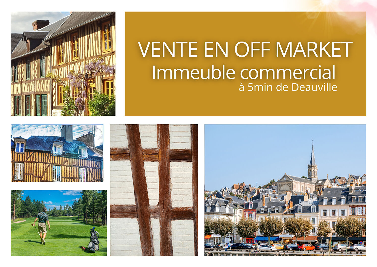 Immeuble Commercial à fort potentiel  -  Emplacement recherché sur la côte Normande.