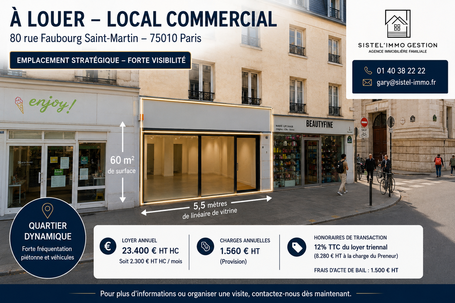 Agence immobilière de SISTEL'IMMO Paris - SISTEL'IMMO