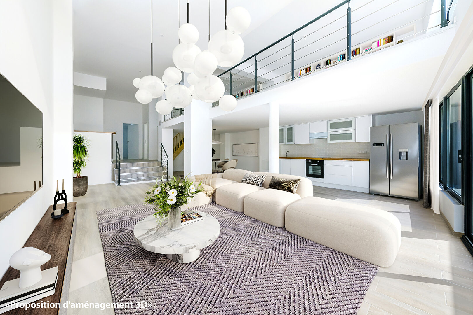 Loft Montreuil 5 pièce(s) 155 m2