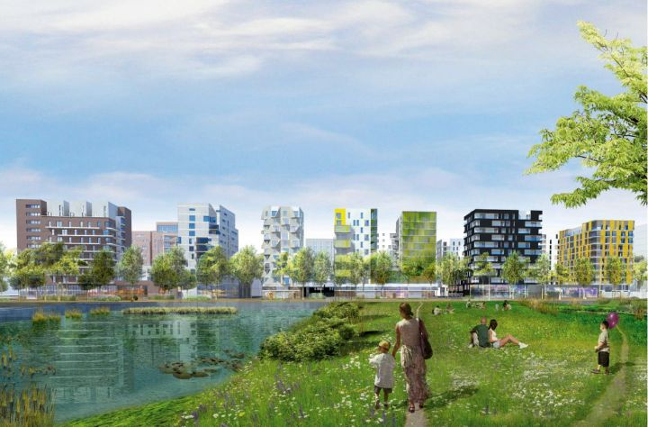 T4 avec terrasse quartier des docks