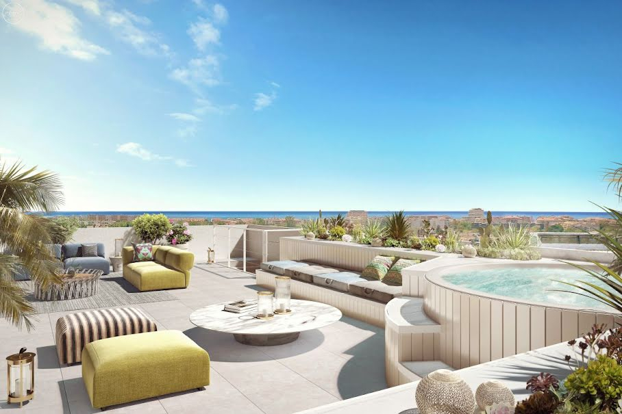 T4 dernier étage avec toit terrasse vue mer