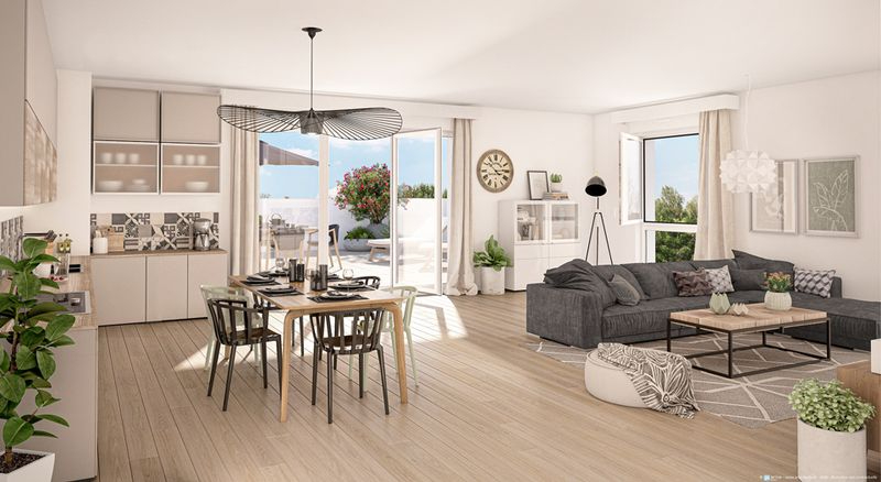 4 pièces terrasse à Fréjus plage