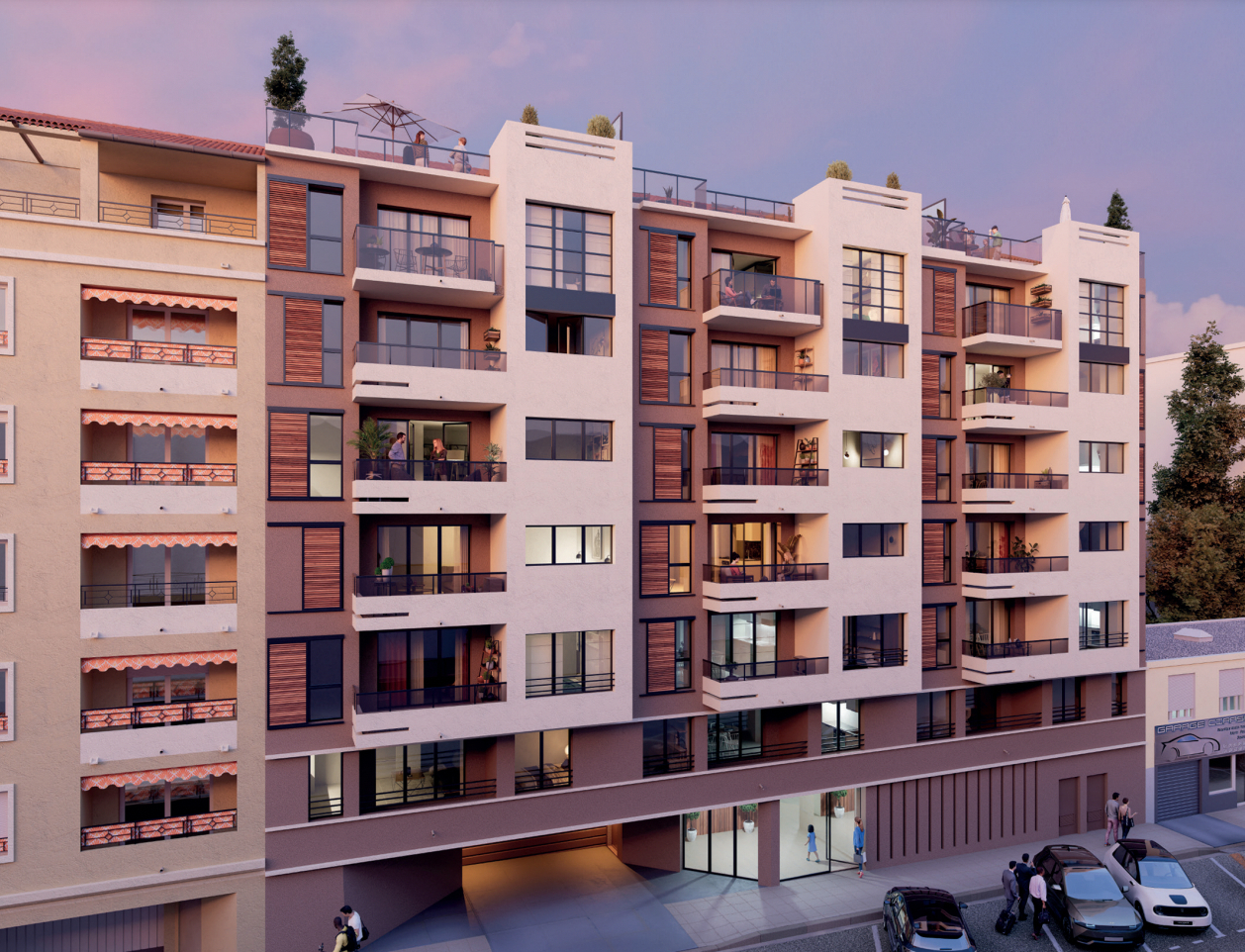 Photo T3 avec grand balcon plein sud image 3/3