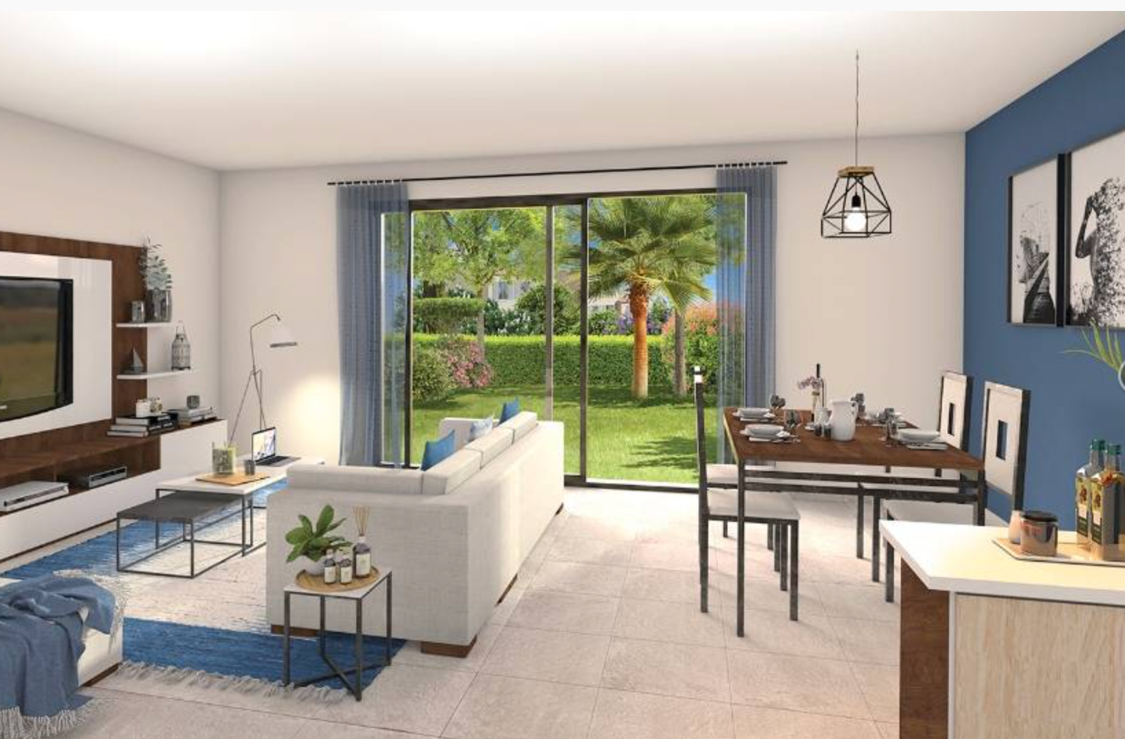 T3 avec grand jardin