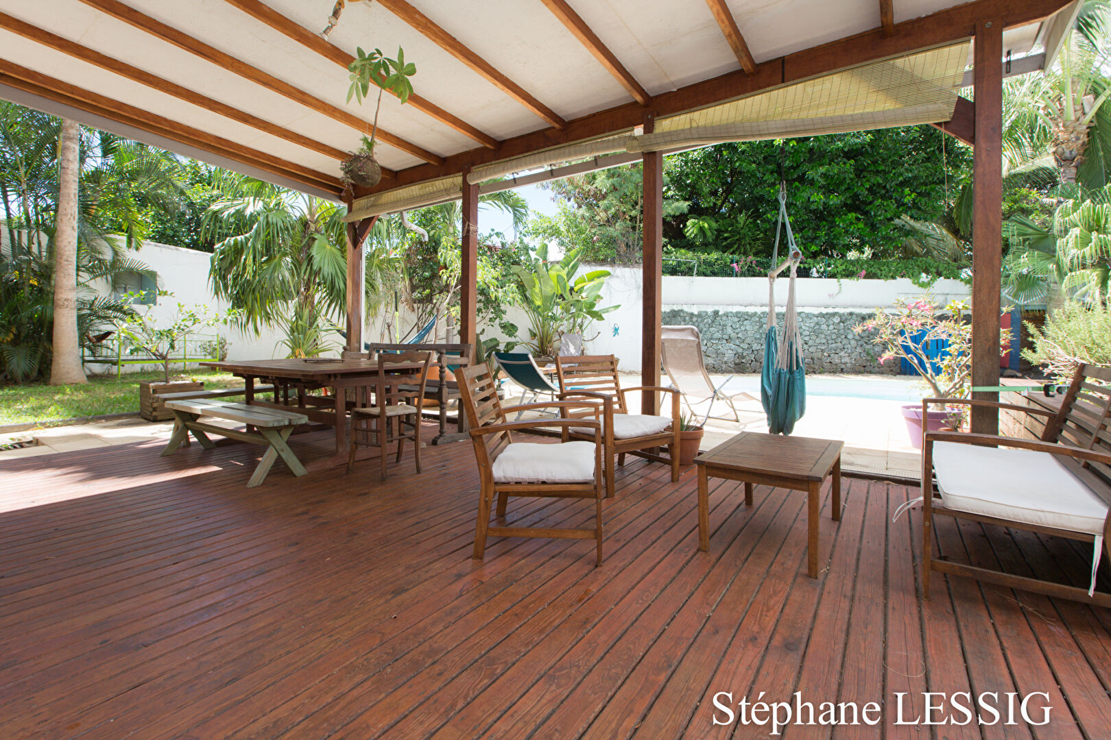 Photo SAINT DENIS de LA REUNION Maison Villa 8 pièces 6 chambres 236 m2 avec piscine image 3/5