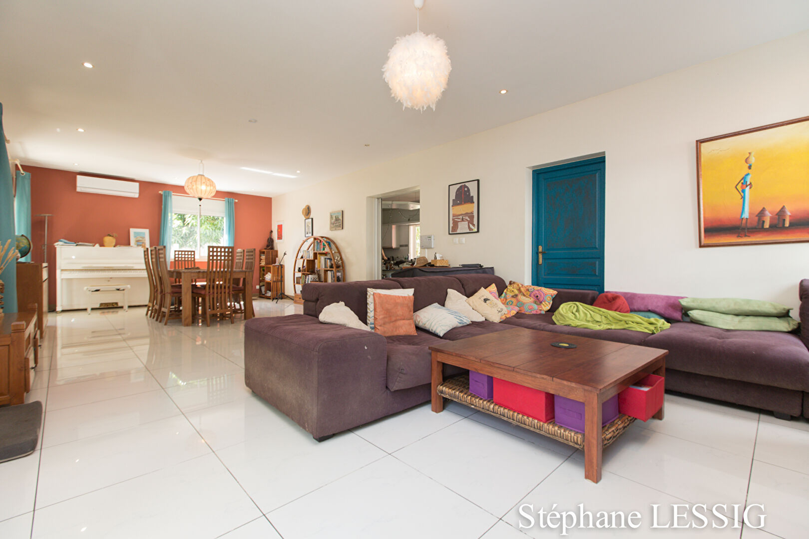 Photo SAINT DENIS de LA REUNION Maison Villa 8 pièces 6 chambres 236 m2 avec piscine image 4/5