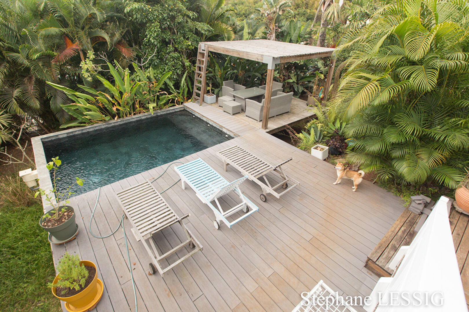 Photo LA POSSESSION MAISON VILLA 2007 rénovée 5 pièces 4 chambres piscine image 2/6