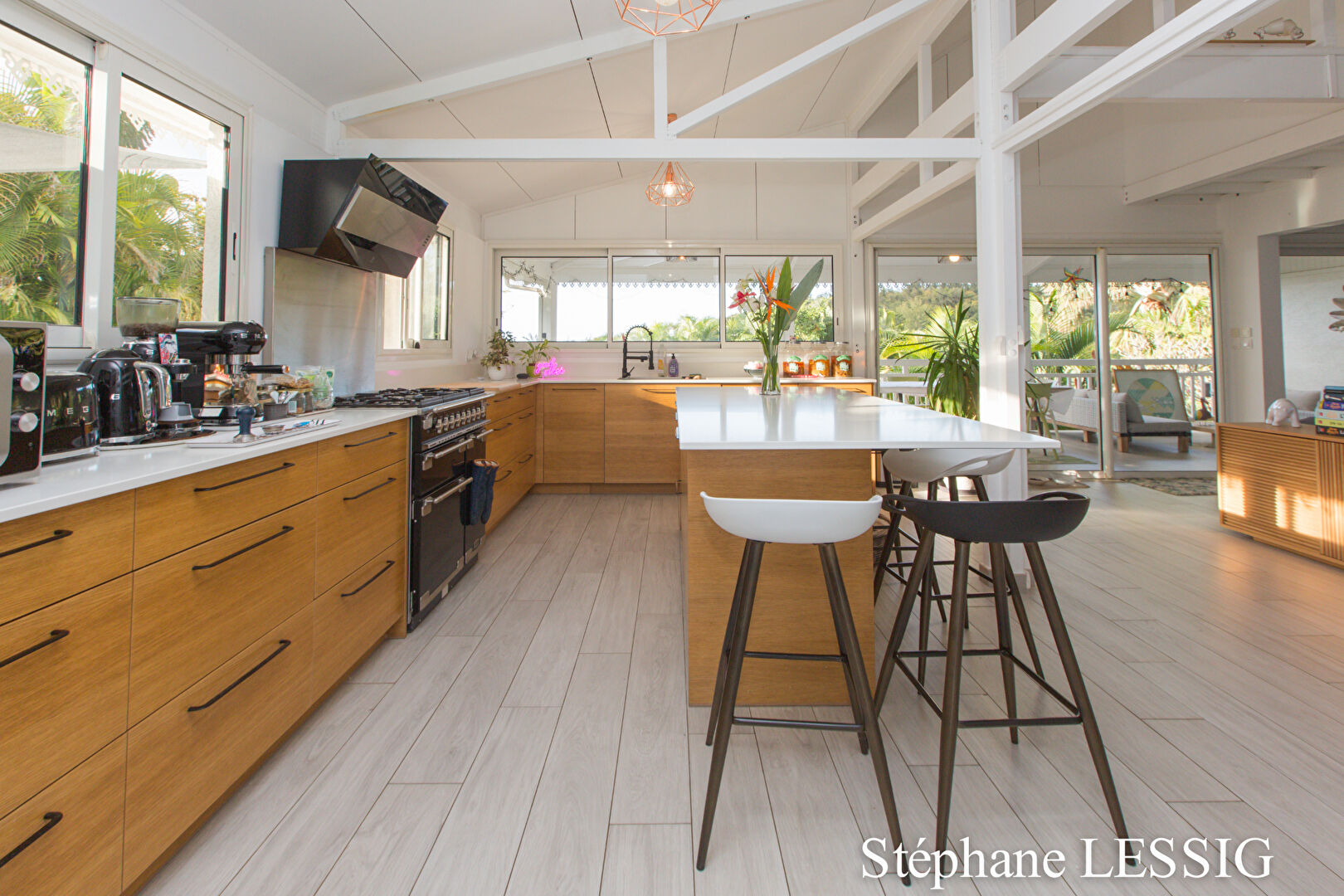 Photo LA POSSESSION MAISON VILLA 2007 rénovée 5 pièces 4 chambres piscine image 3/6