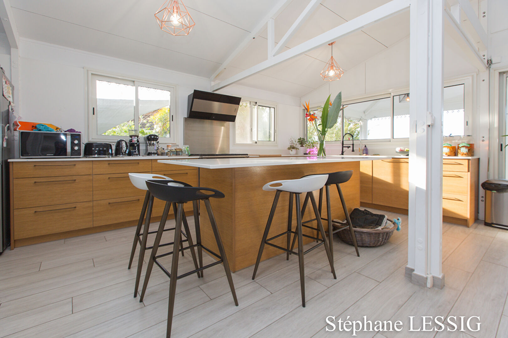 Photo LA POSSESSION MAISON VILLA 2007 rénovée 5 pièces 4 chambres piscine image 5/6