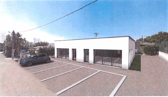 Photo Garéoult  Local commercial  70 m2 brut avec vitrine et parking sans droit au bail image 4/4