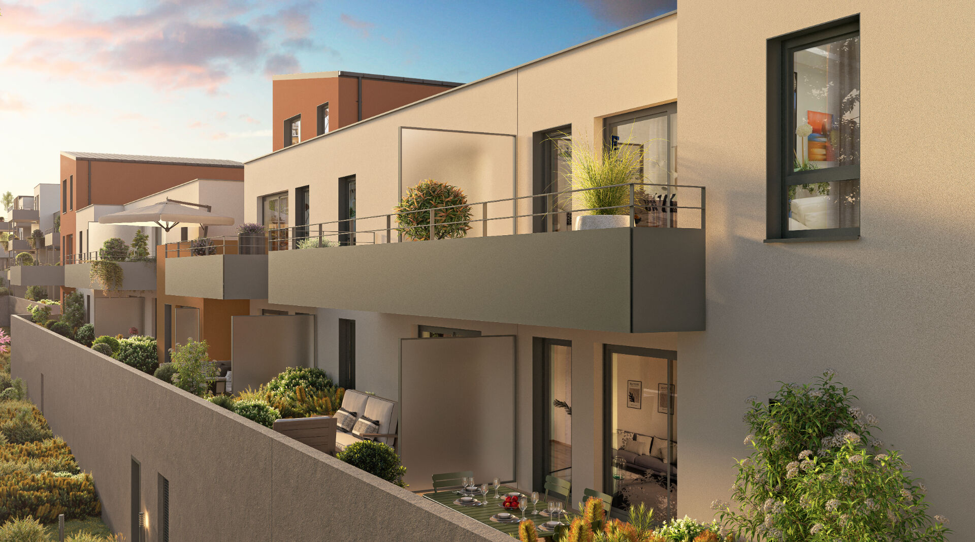 Photo FLORANGE : PROGRAMME NEUF LE SENTIER DES PLATANES image 4/5