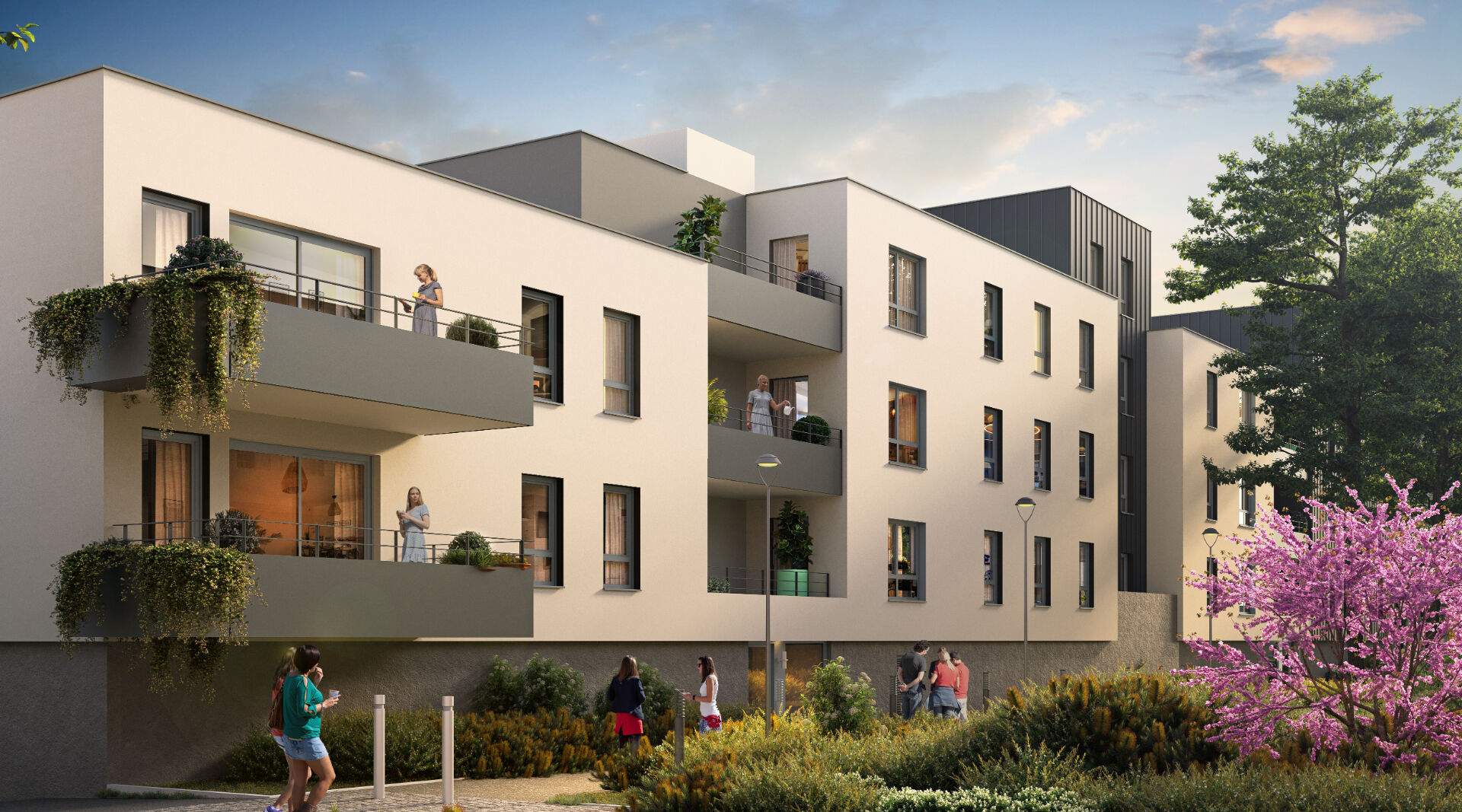 Photo FLORANGE : PROGRAMME NEUF LE SENTIER DES PLATANES image 5/5