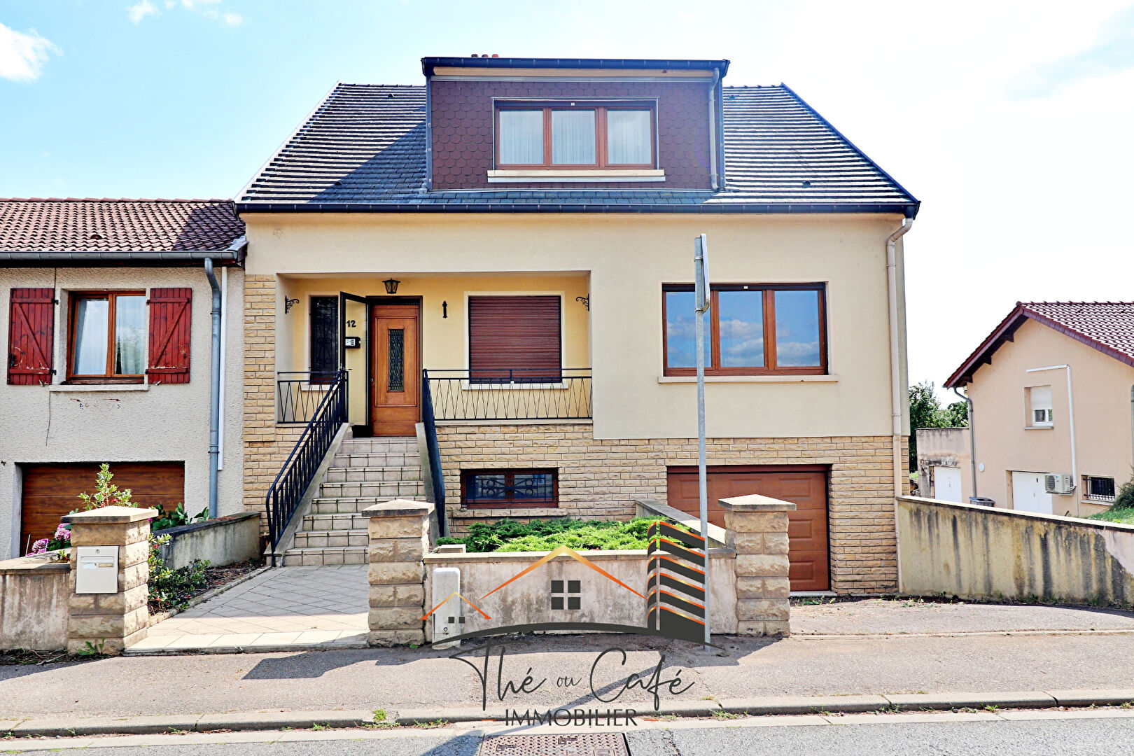 AY SUR MOSELLE : TRÈS BELLE MAISON F6 AVEC JARDIN ET FORT POTENTIEL