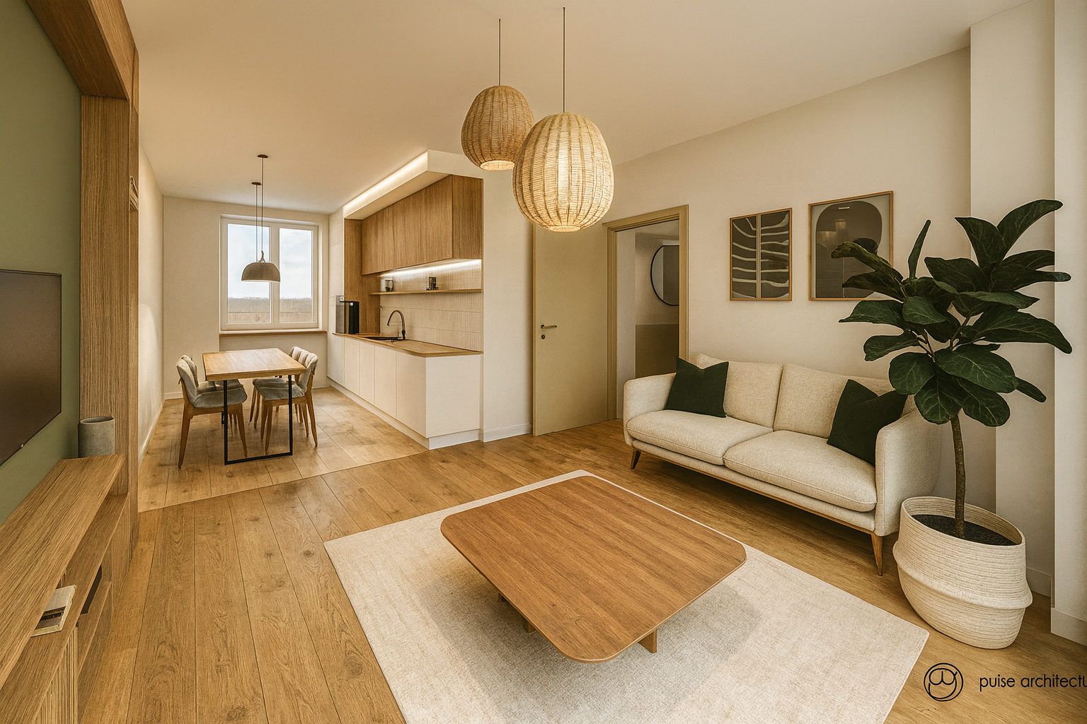 Photo MOULINS LES METZ : SUPERBE F3 ENTIEREMENT RENOVE AVEC VASTE TERRASSE image 1/6