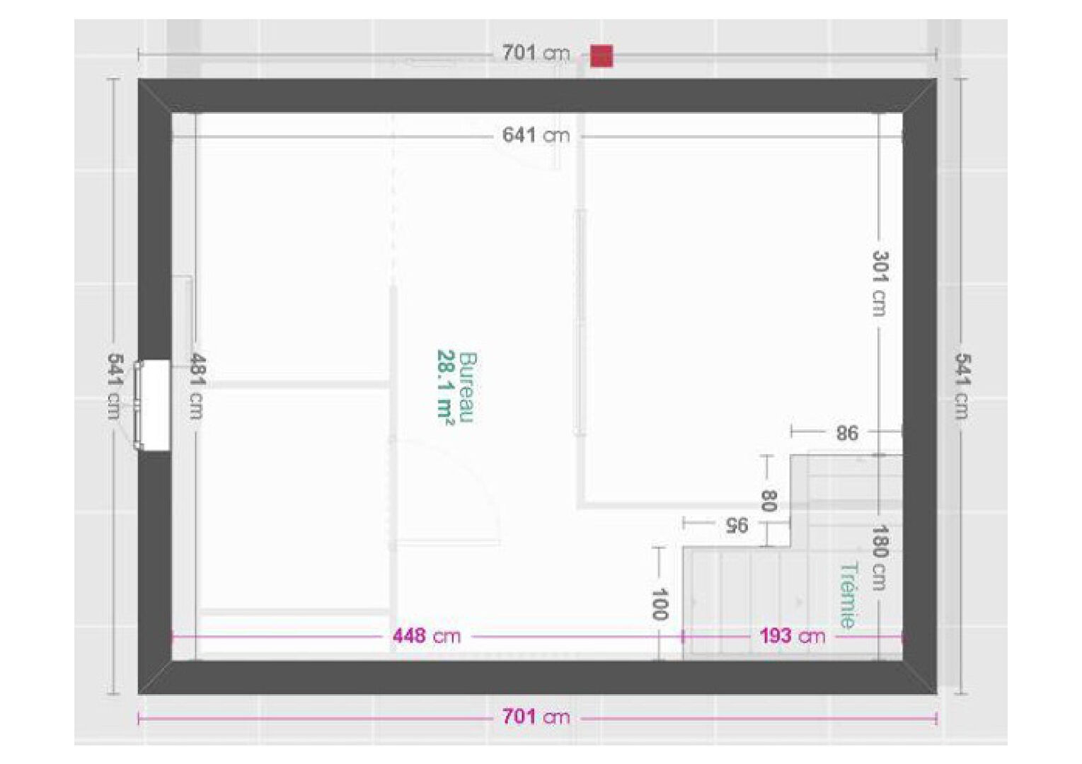 Photo Local d'activité Saint Quentin Fallavier 90m2 utile (70m² Loi Carrez) image 5/5