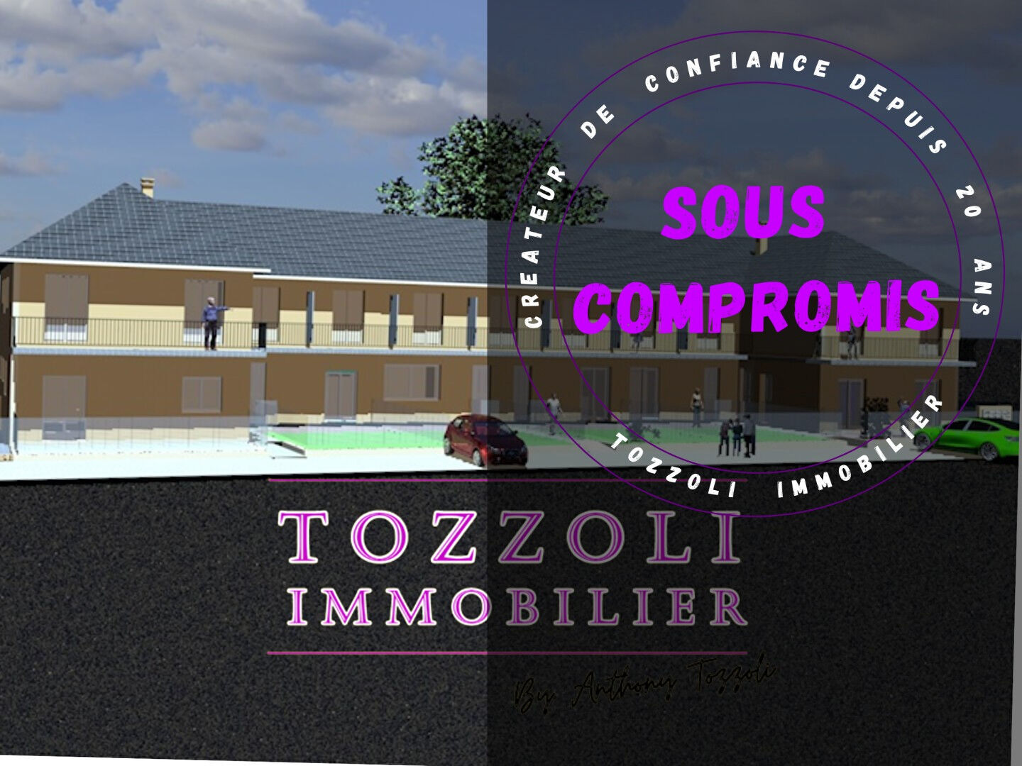 Photo Appartement Saint Pierre De Chandieu 2 pièce(s) 39.46 m2 image 1/4